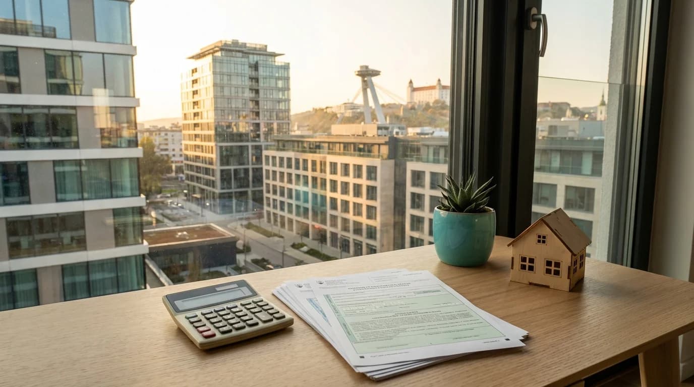 Daň z nehnuteľností 2026 v Bratislave: Sadzby, termíny a ako sa vyhnúť pokute