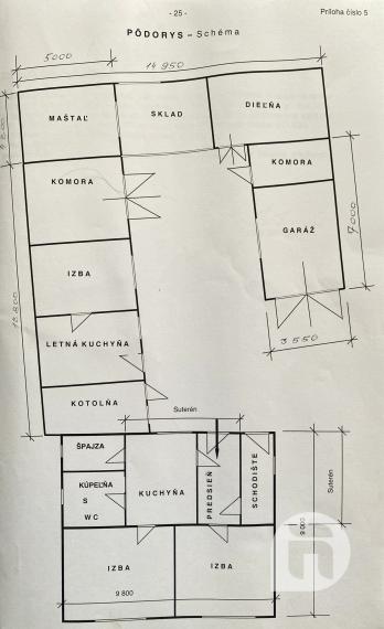 Predstavujeme Vám na predaj starší 3- izbový rodinný dom v obci Lozorno so záhradou - Veterná ulica