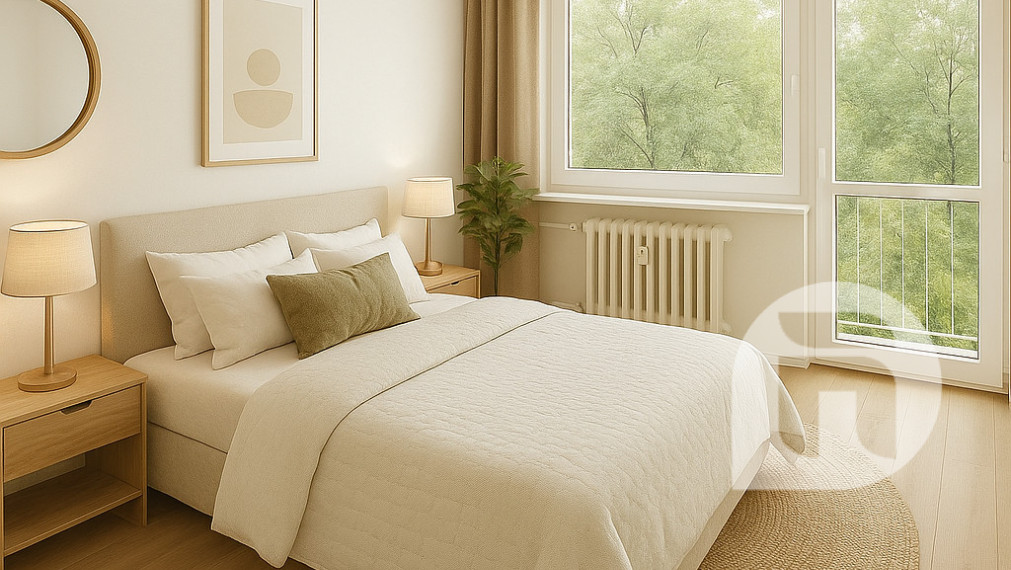 Zrekonštruovaný 2-izbový byt s balkónom a loggiou v Novom Meste – Sibírska, 239 990 €