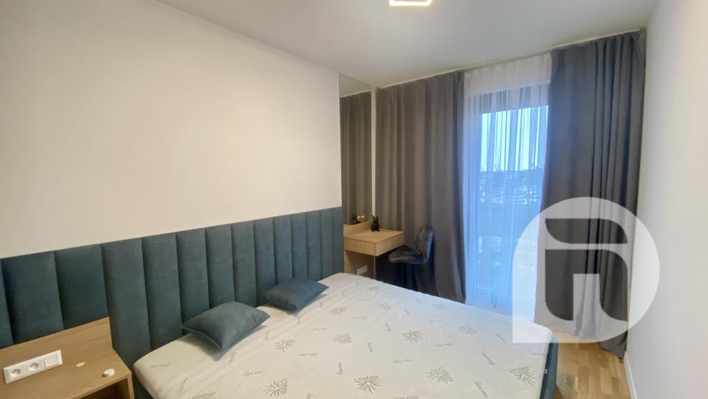 Predaj - moderný 3 - izbový byt na Bottovej ulici v mestskej časti Mlynské Nivy - Bratislava. Byt o výmere 74,6 m2 + 2 balkóny