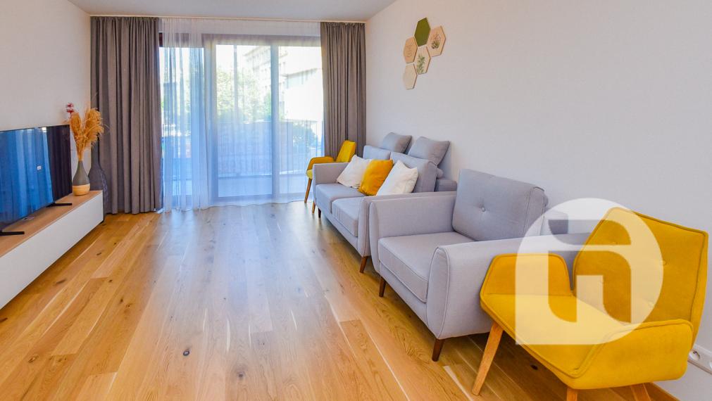 #Predaj 2-izb. bytu s balkónom a zariadením v ZWIRN3 BA Nivy