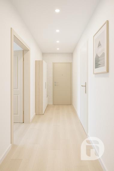 Svetlý 3-izbový byt s loggiou, 12/12 poschodie, Senec – Jesenského