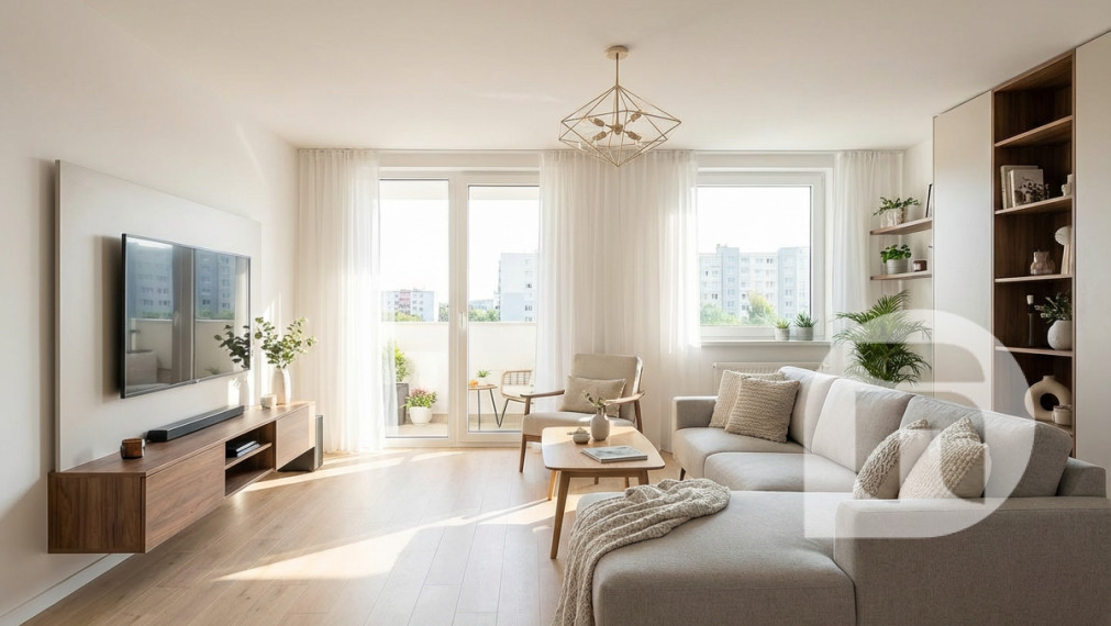 Kompletne zrekonštruovaný 3-izbový byt s dvomi loggiami – Holíčska, Bratislava – Petržalka