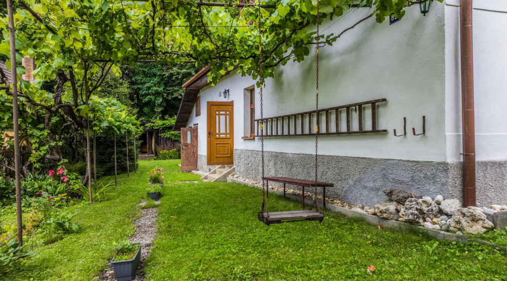 Dom pod lesom s 1 461 m² pozemkom, kde deti majú raj a srnky chodia na dvore