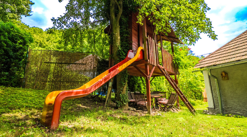 Dom pod lesom s 1 461 m² pozemkom, kde deti majú raj a srnky chodia na dvore